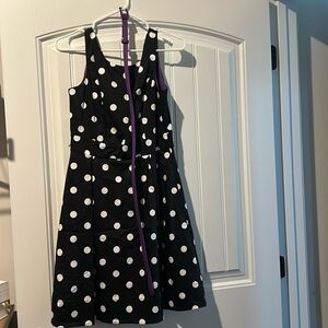 White House Black Market Polla Dot Dress